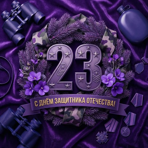С наступающим Днём защитника Отечества!