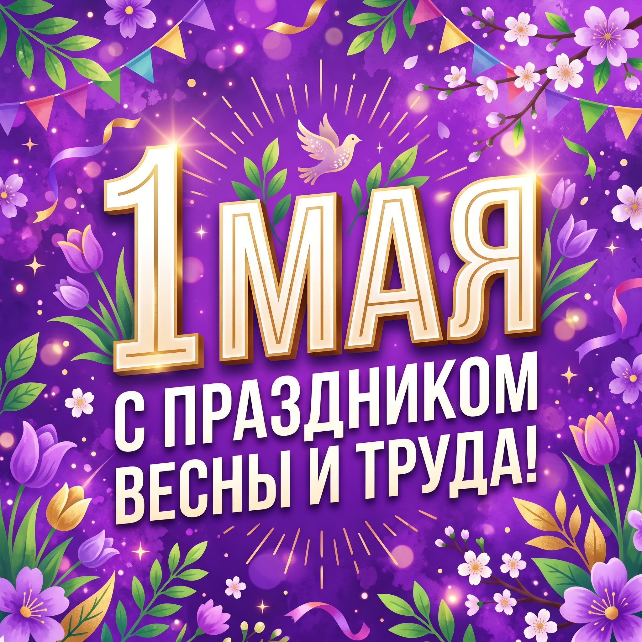 C 1 мая!